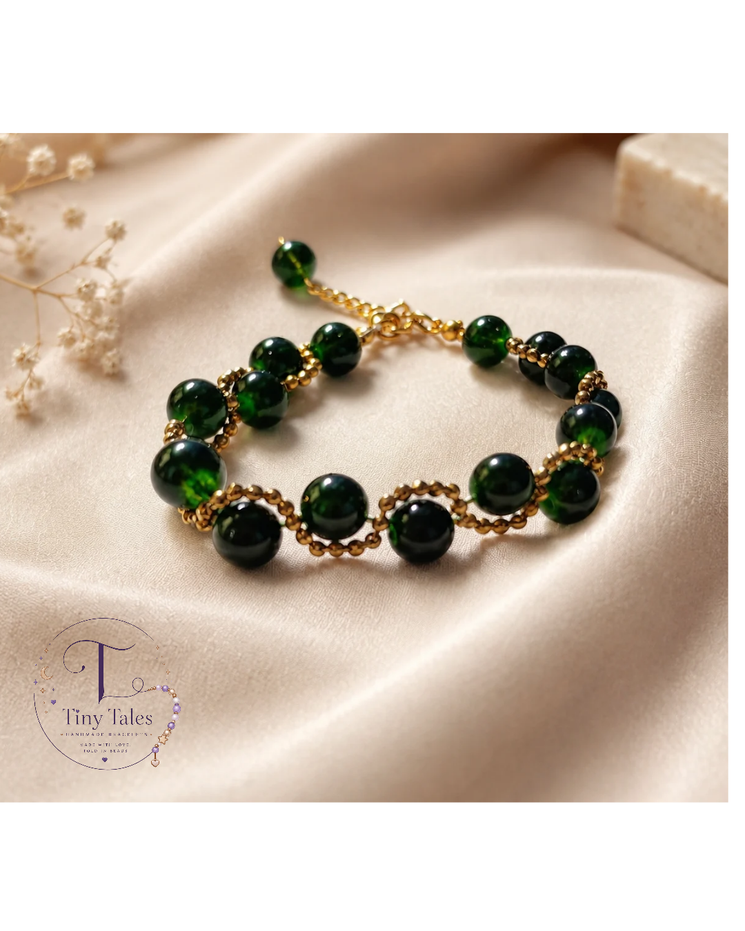 Emerald Whisper Bracelet - Code B2056