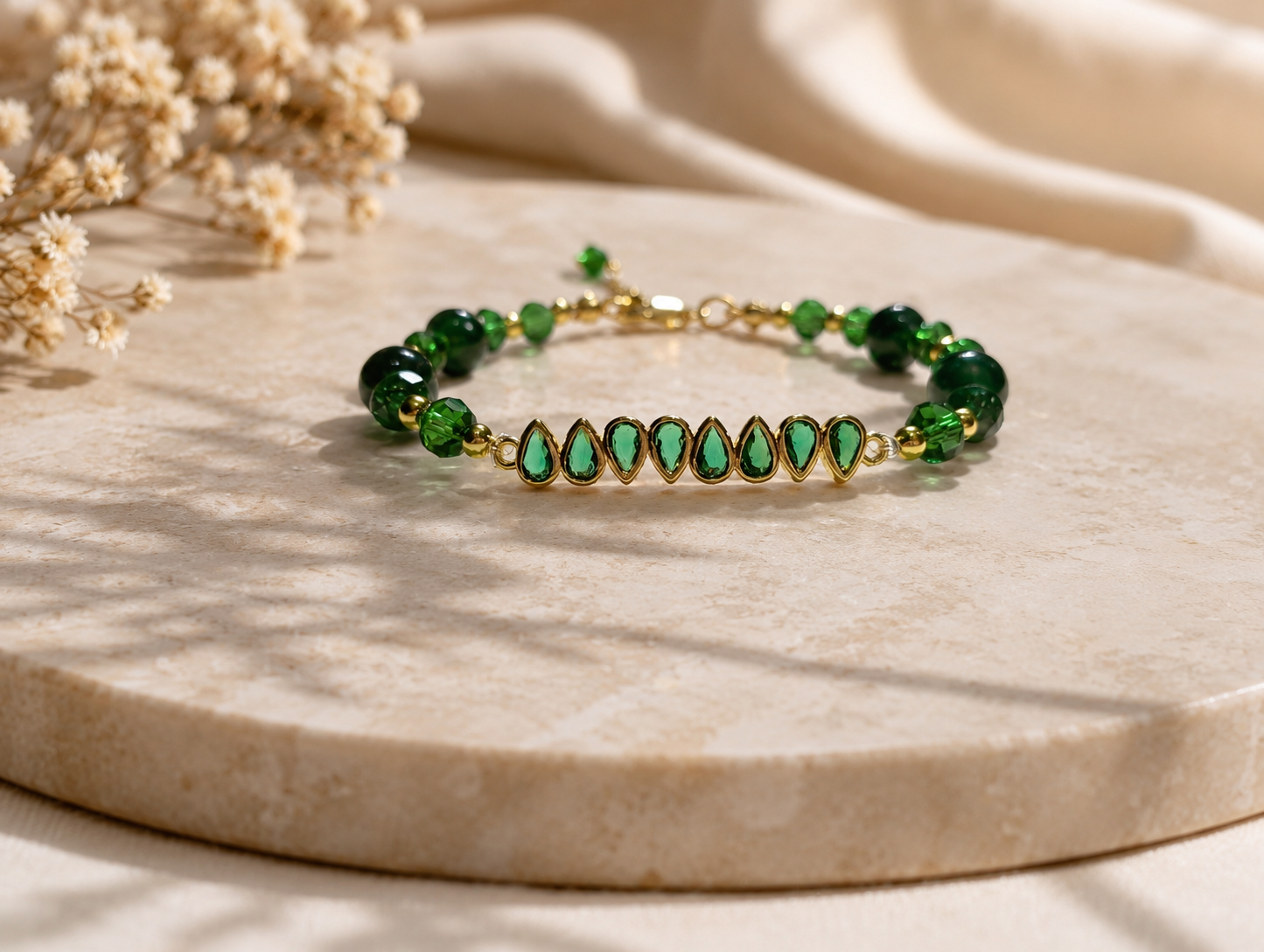 Emerald Luxe Bracelet - Code N2057