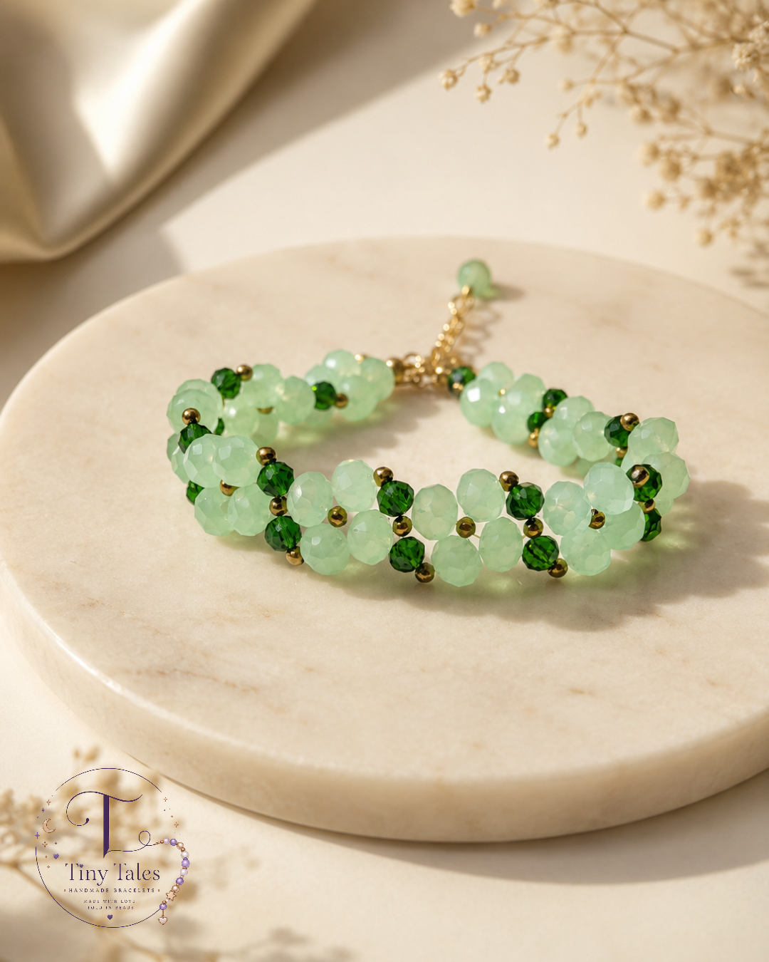 Mint Blossom Bracelet 💚