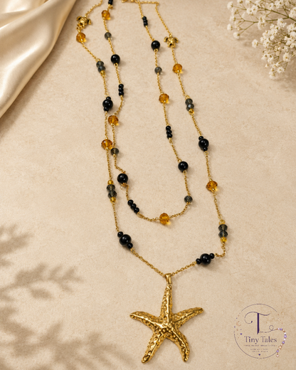 Midnight Tide Necklace ⭐🌊 - Code N2008
