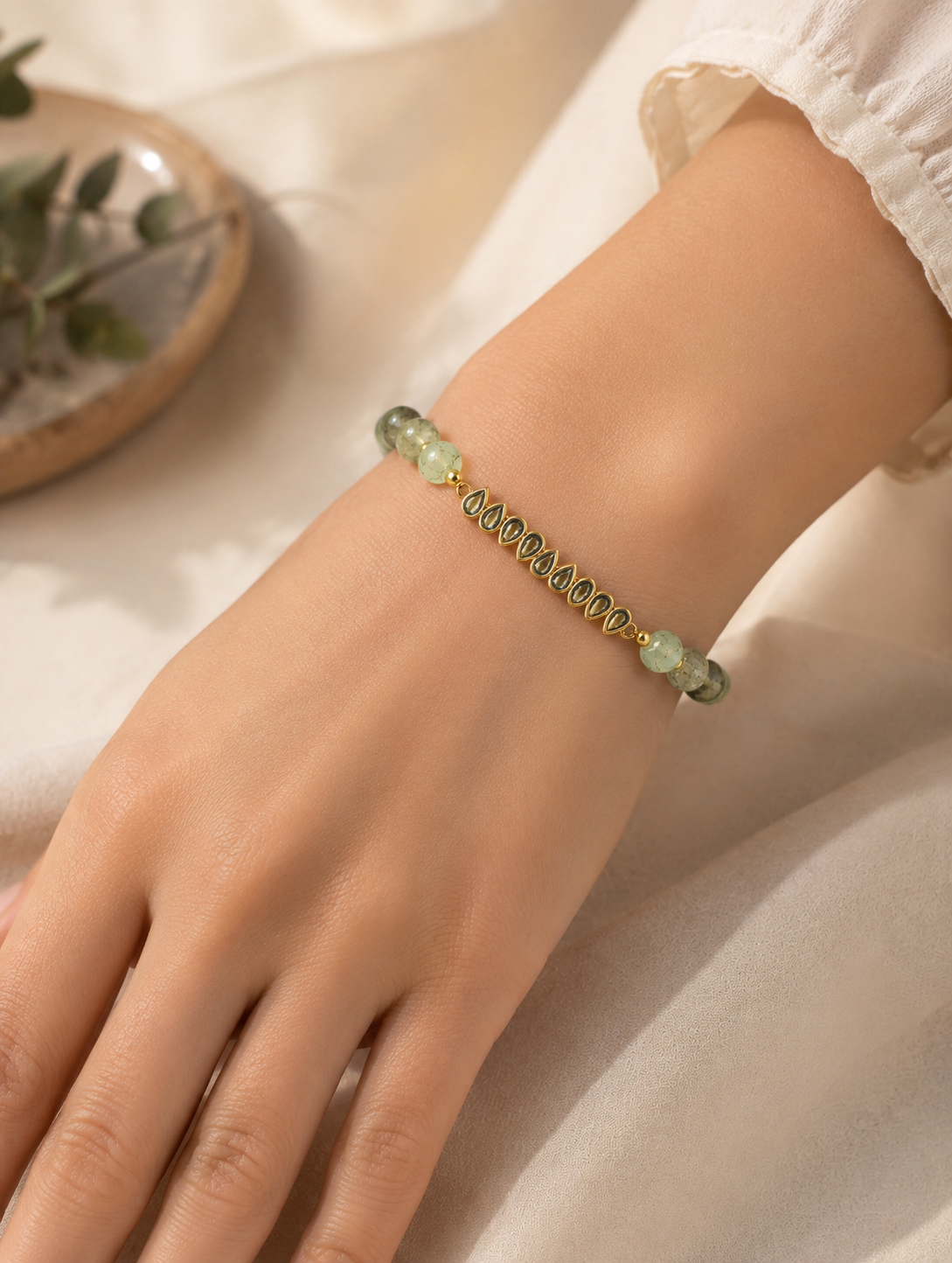 Sage Glow Bracelet 💚 - Code B2060