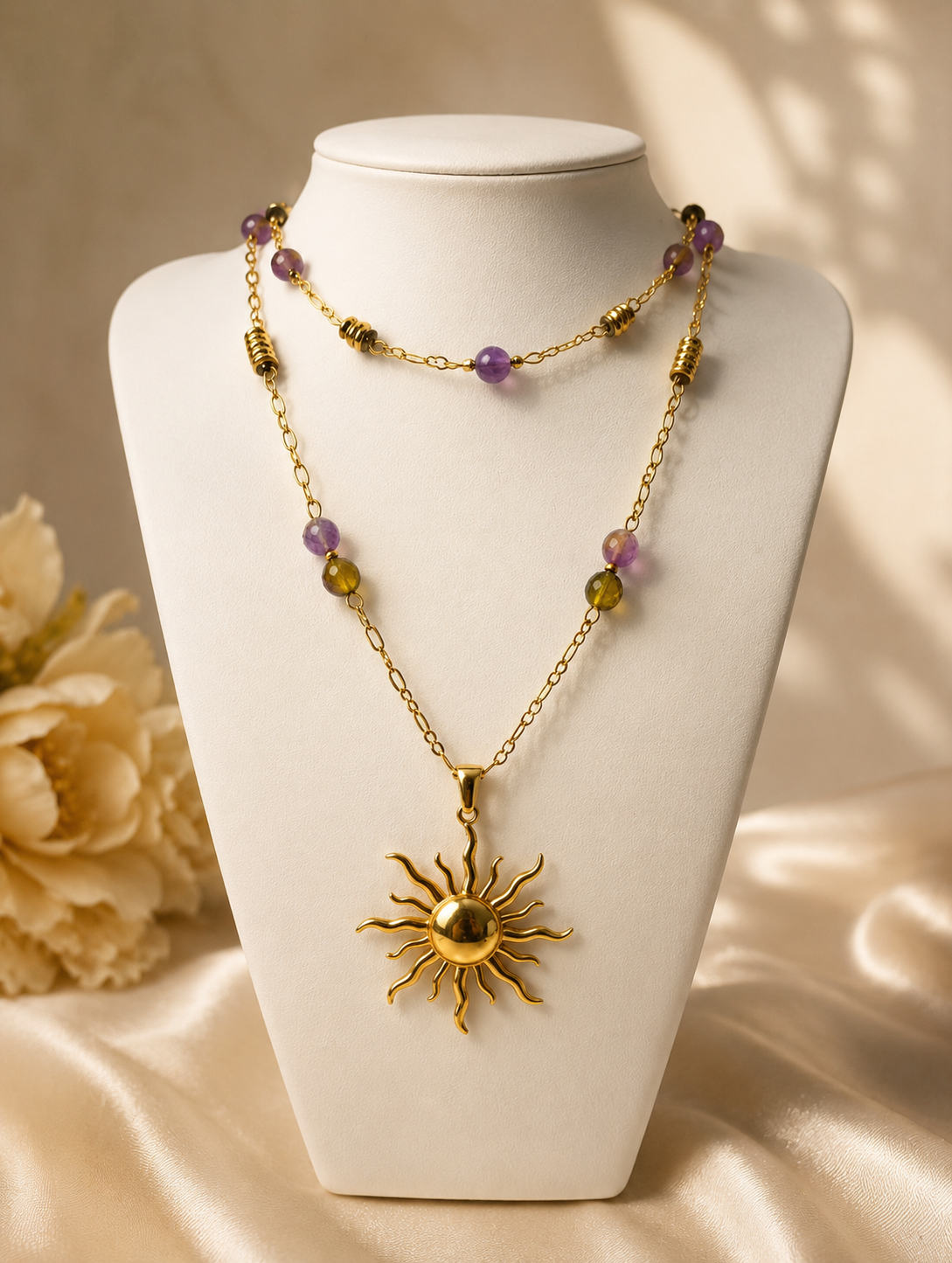 Golden Sol Necklace ☀️✨ Code N2009