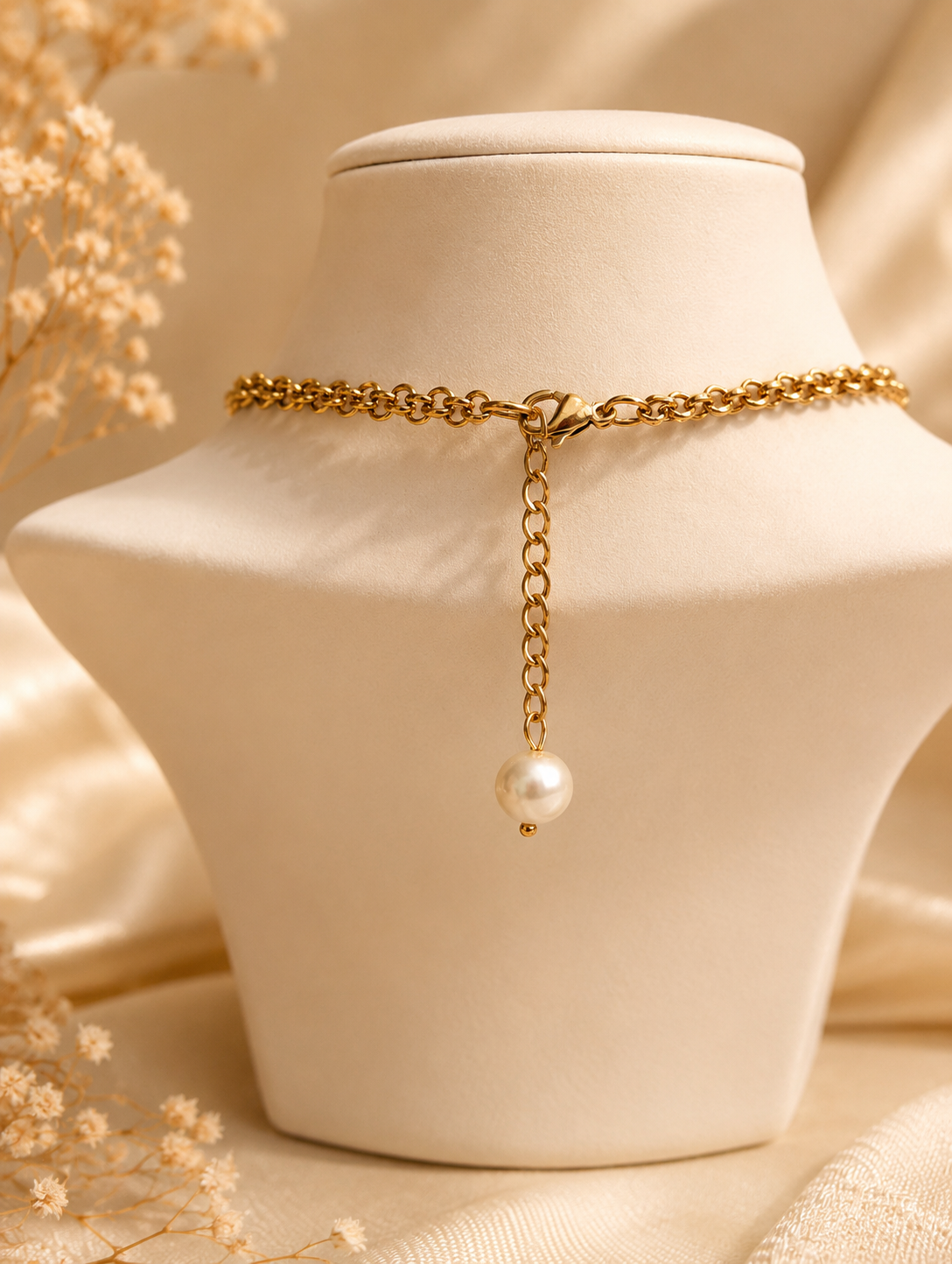 Coastal Pearl Necklace 🤍🐚- Code N2019