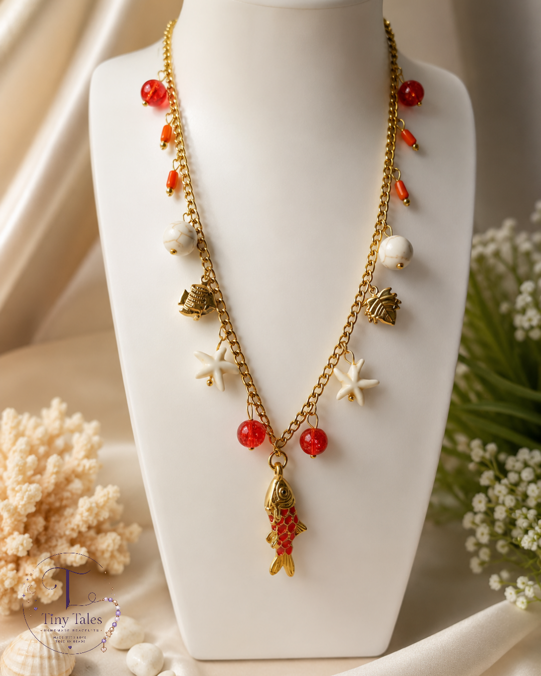 Coral Reef Necklace 🐠❤️- code N2012
