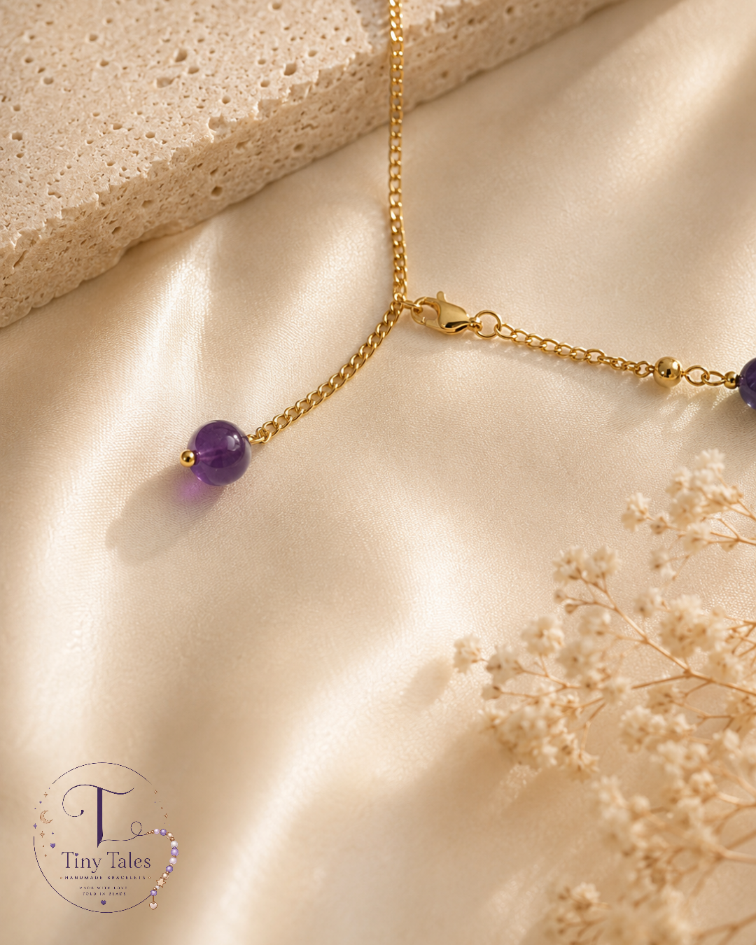 Vineyard Dreams Layered Necklace 🍇💜 - Code N2023