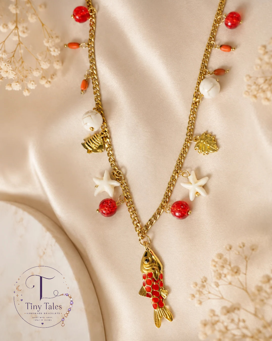 Coral Reef Necklace 🐠❤️- code N2012